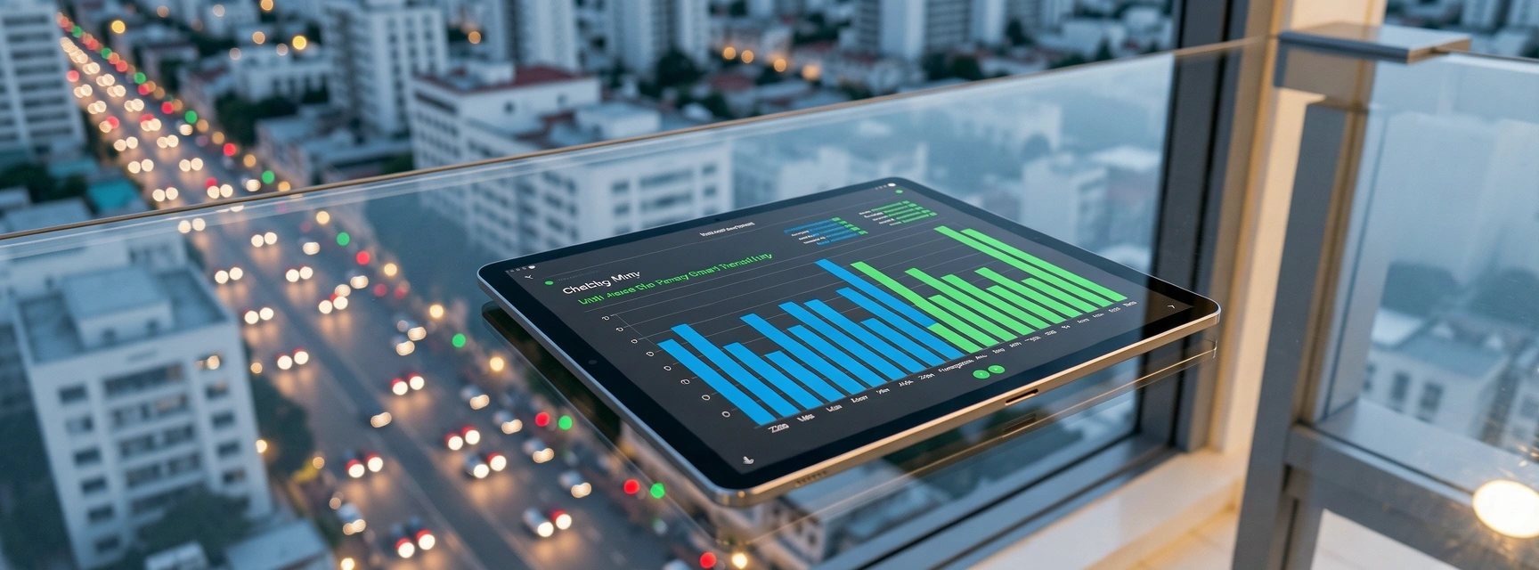 Data visualization background